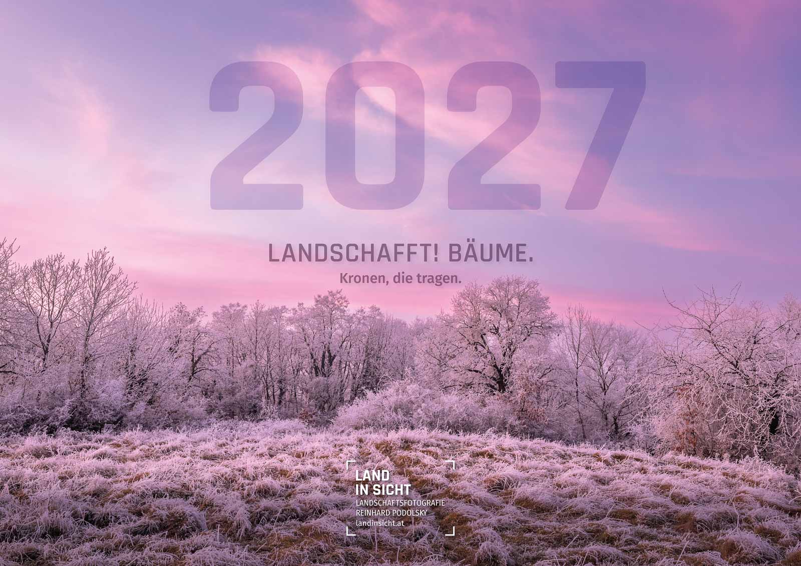 Land in Sicht Kalender 2027 - Titelblatt