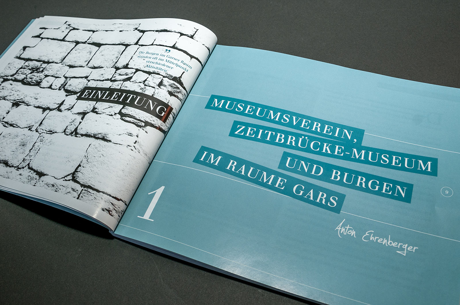 Garser Burgen – Buch. © Sabrina Ullreich